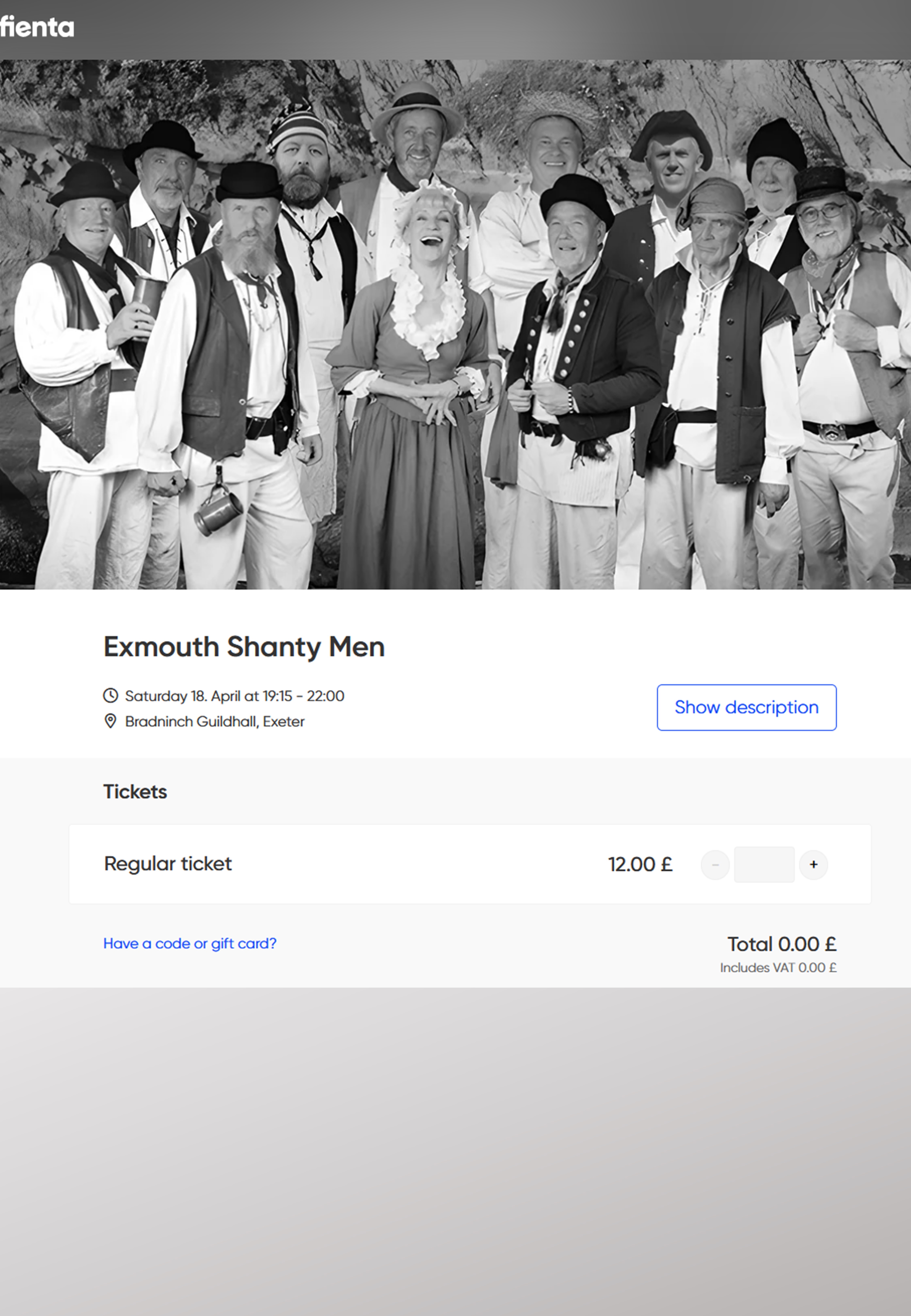 Exmouth Shanty Men