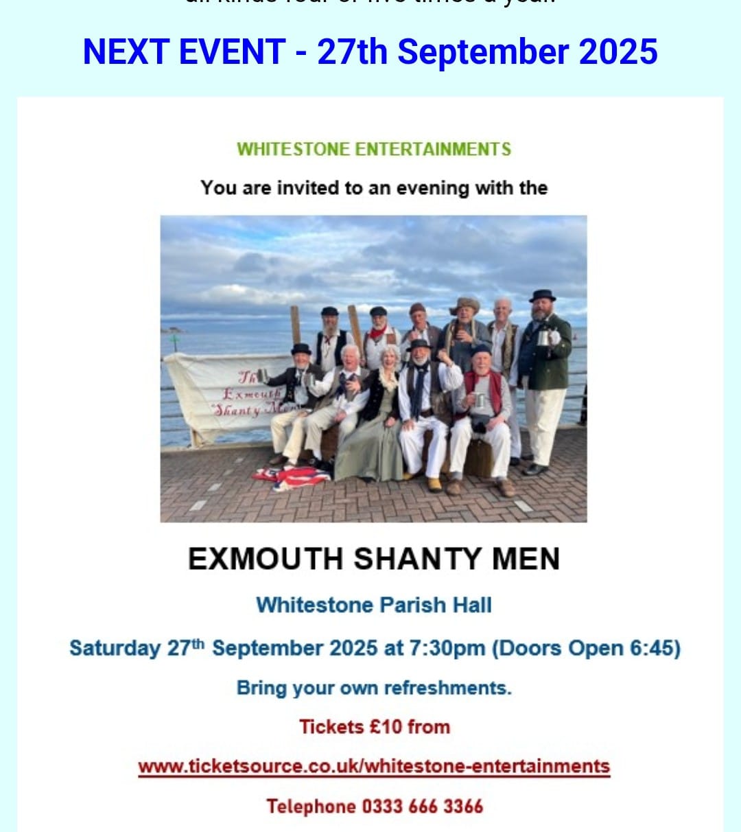 Exmouth Shanty Men